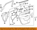 Gm Oem 17-25 XT5,XT6 Rear Door Interior Trim-handle, Inside Cap 23355816. Fixed Price $20.70.