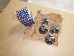 Vintage Nos Willys Chrome Escutcheon Door Handle Trim 4-679729 31-05D Oem. Fixed Price $45.00.