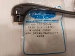 1936 Ford Deluxe Window Crank, 68-702780-B, 68-7023342-C. Fixed Price $12.90.