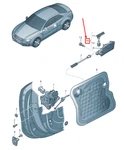 Audi A5 Front Right Inner Opening Handle 8T0837020A6PS. Fixed Price $144.27.
