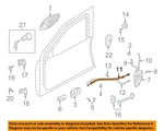Hyundai Oem 03-08 Tiburon Door Lock Hardware-cable Assy 813712C010. Fixed Price $16.59.