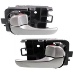Interior Door Handle For 2004-2006 Nissan Sentra Set Of Silver Plastic. Fixed Price $32.47.