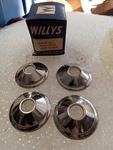 Vintage Willys Door 679729 Escutcheon Nos 4 Included. Fixed Price $24.99.
