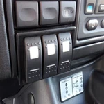 Land Rover Discovery 1/2 Dash Carling Switch Panel Auxiliary 3 Slots. Fixed Price $28.99.