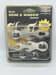 New! Autoloc Power Accessories 14218 Billet Flame Door And Window Crank, Pair. Fixed Price $31.82.