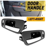 Inner Interior Inside Door Handle Black Chrome Lever Front Left Right Set Of 2. Fixed Price $18.99.