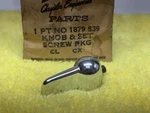 Nos Mopar 57-59 Rear Door Inside Locking Rod Knob + Screw Desoto Chrysler Dodge. Fixed Price $75.00.