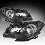 2PCS Headlights For 2008-2012 Chevy Chevrolet Malibu Black Headlamps Lh+rh Sets. Fixed Price $70.99.