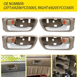 1/2/4PCS Beige Interior Door Chrome Handle For Toyota Camry 2002-2006 Left Right. Fixed Price $29.99.