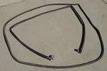 96-00 Honda Civic 2DR Driver Door Window Channel Weatherstrip Rubber Seal Set. Fixed Price $79.99.