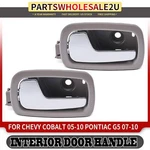 Rear Driver & Passenger Interior Door Handle For Chevrolet Cobalt Chrome Gray. Fixed Price $33.49.