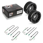Window Regulator Repair Kit Front Left & Right For Vw Golf 3 Iii Convertible. Fixed Price $39.47.