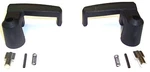 1980-1997 Ford Truck Van Ranger Bronco Ii Black Vent Window Handles & Knobs, Pr. Fixed Price $23.69.