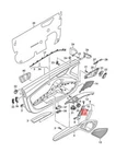 New Audi Pull Handle Leather Soul Black 8S0867161A25D Original. Fixed Price $44.68.