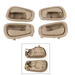 (4) Beige Inside Inner Interior Door Handle For 1998-2002 Toyota Corolla Prizm. Fixed Price $11.98.