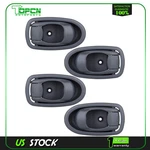 4PCS For 01-04 Kia Spectra Gray Interior Door Handles Right Left Front Rear. Fixed Price $16.09.