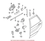 Genuine Oem Rear Right Interior Door Handle 51428408626 For Bmw. Fixed Price $28.47.
