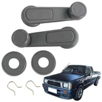Set Gray Window Crank Handle Interior Manual For Mitsubishi Mighty Max L200 1990. Fixed Price $21.99.