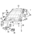 Genuine Mopar Grab Handle Right 1TN62LU5AC. Fixed Price $52.61.