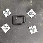 Bmw E36 Genuine Left Interior Door Handle Trim 51221960645. Fixed Price $10.00.
