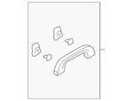 Genuine Mazda Grip Handle D350-69-470A-75. Fixed Price $18.42.