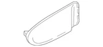 Genuine Nissan Interior Door Handle Screw Cap 80942-JK00B. Fixed Price $16.67.