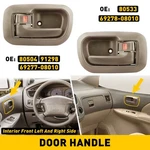 For Toyota 1998-2003 Sienna Inside Handle Door Front Left Right 2PCS Beige 80533. Fixed Price $16.14.