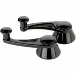 Billet Specialties BLK47525 Vent Window Cranks - Ball Mill Black Anodized. Fixed Price $182.82.