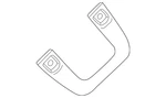 Genuine Nissan Interior Grab Bar 73940-9BU1A. Fixed Price $44.98.