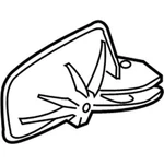 Genuine Bmw Door Handle, Inside Left 51-41-7-024-303 New. Fixed Price $82.55.