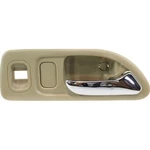 Interior Door Handle Beige Bezel With Chrome Lever Front Passenger Side Fits. Fixed Price $15.71.