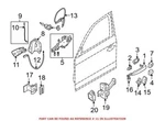 Genuine Oem Front Passenger Right Interior Door Handle 51417144550 For Bmw. Fixed Price $36.88.