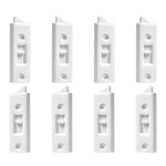Aiex 8PCS Window Latch Locks Replacement, 2 Inch Hole Center Spacing V. Fixed Price $19.24.