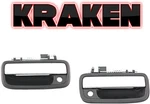 Outside Door Handles For Toyota Tacoma 1995-2004 Black Chrome Front Pair. Fixed Price $56.95.