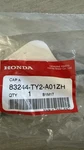 Honda 83244-TY2-A01ZH Cap Wisteria Light Gray NH836L Oem. Fixed Price $10.00.