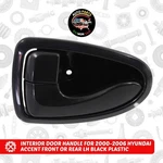 Interior Door Handle For 2000-2006 Hyundai Accent Front Rear Lh Black Plastic. Fixed Price $8.98.