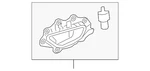 Genuine Mercedes-benz Interior Door Handle 222-760-01-61-9051. Fixed Price $109.80.
