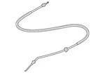 Genuine Audi Lock Cable 80A-839-085-B. Fixed Price $19.78.