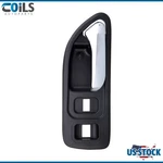 For 94-97 Honda Accord Door Handle Chrome & Black Interior Inside Front Right. Fixed Price $9.79.