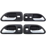 4X For 94-97 Honda Accord Door Handles Interior Front Lh Rear Chrome Black. Fixed Price $17.89.