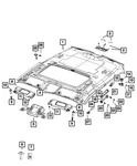 Genuine Mopar Assist Strap Retainer 68048881AA. Fixed Price $29.67.