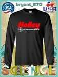 Holley Sniper Fuel Sys Logo Men's Long Sleeve T-shirts American Tees Size S-5XL. Fixed Price $22.69.