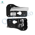 Pair Front Left-right Inner Inside Door Handle For 2007-2010 Kia Rondo Chrome. Fixed Price $20.70.