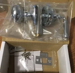 Idh 21250-026 Storm Door Latch, Polished Chrome. Fixed Price $31.95.