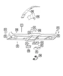 Genuine Mopar Grab Handle 1ZR39LA6AB. Fixed Price $182.07.