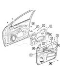 Genuine Mopar Inside Remote Control Handle Right SH96WL5AC. Fixed Price $10.30.