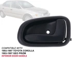 Black Inside Door Handle For Corolla Prizm 1993 - 1997 Front Rear Passenger. Fixed Price $9.69.
