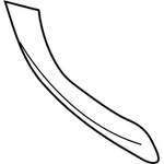 Genuine Bmw Interior Handle, Upper Part, 51-41-7-304-990 New. Fixed Price $268.27.