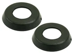 113-837-235A Black Window Handle Escutcheon Buffer X2 Bug & Ghia Empi 98-2040-B. Fixed Price $10.10.