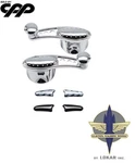 Clayton Machine Works Vented Window Drilled I-beam Crank Handles Pre 1948 Ford. Fixed Price $135.00.
